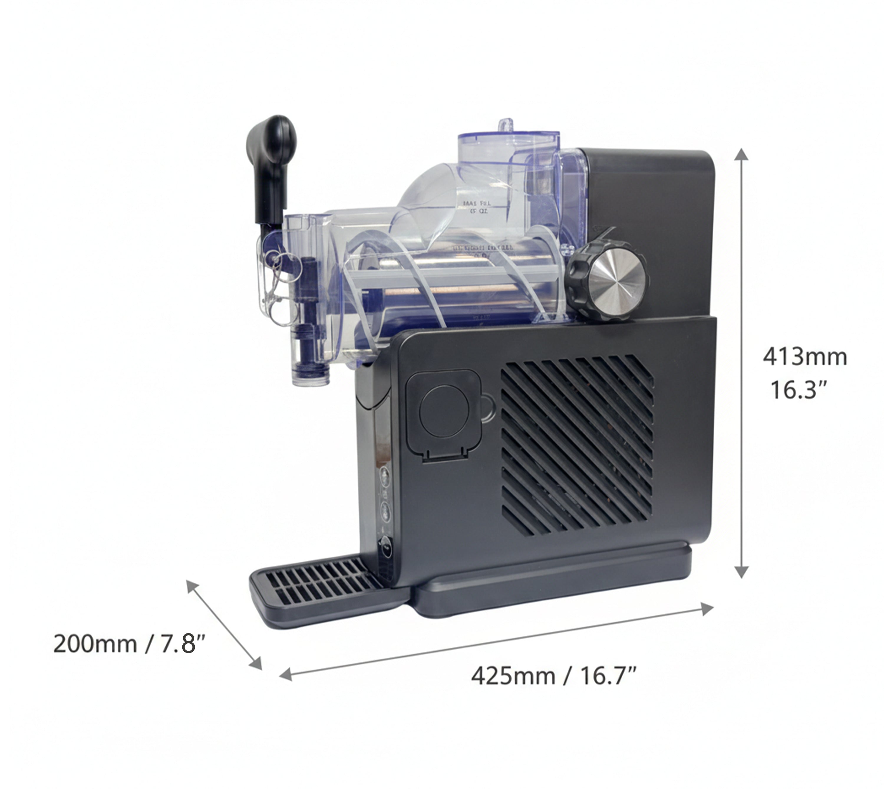 Frozen Drink & Slushie Machine, Soft Serve Ice Cream Maker - 5 Presets for Ice Cream, Slush, Spiked Slush, Frozen Juice, Milkshakes, Self-Cleaning - Perfect for Home Use